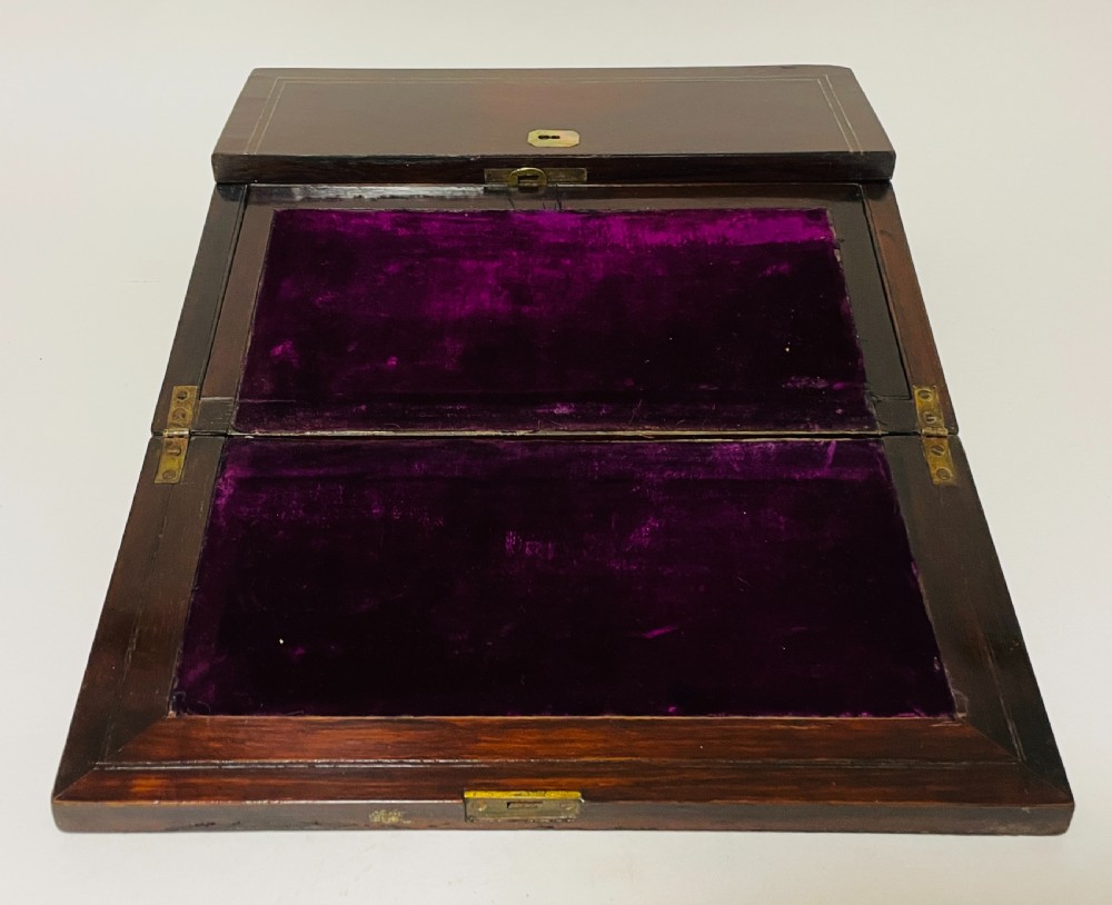 Antique Rosewood Lap Slope View IV