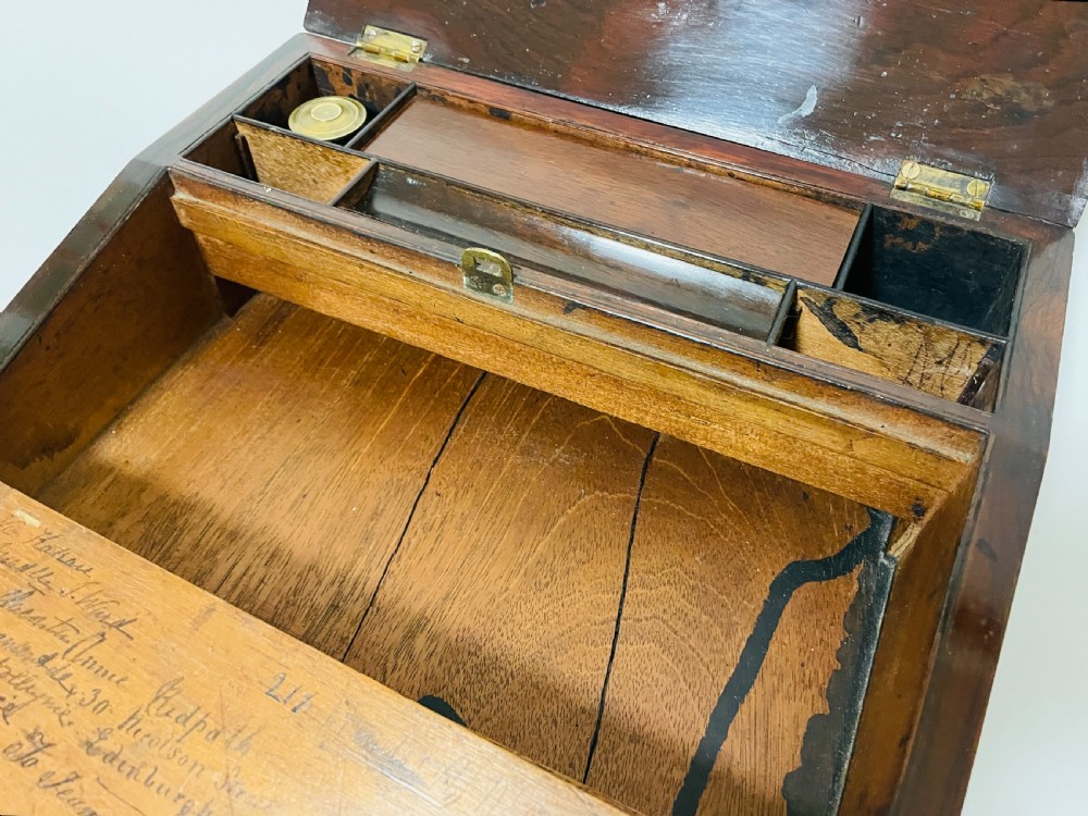 Antique Rosewood Lap Slope View VIII