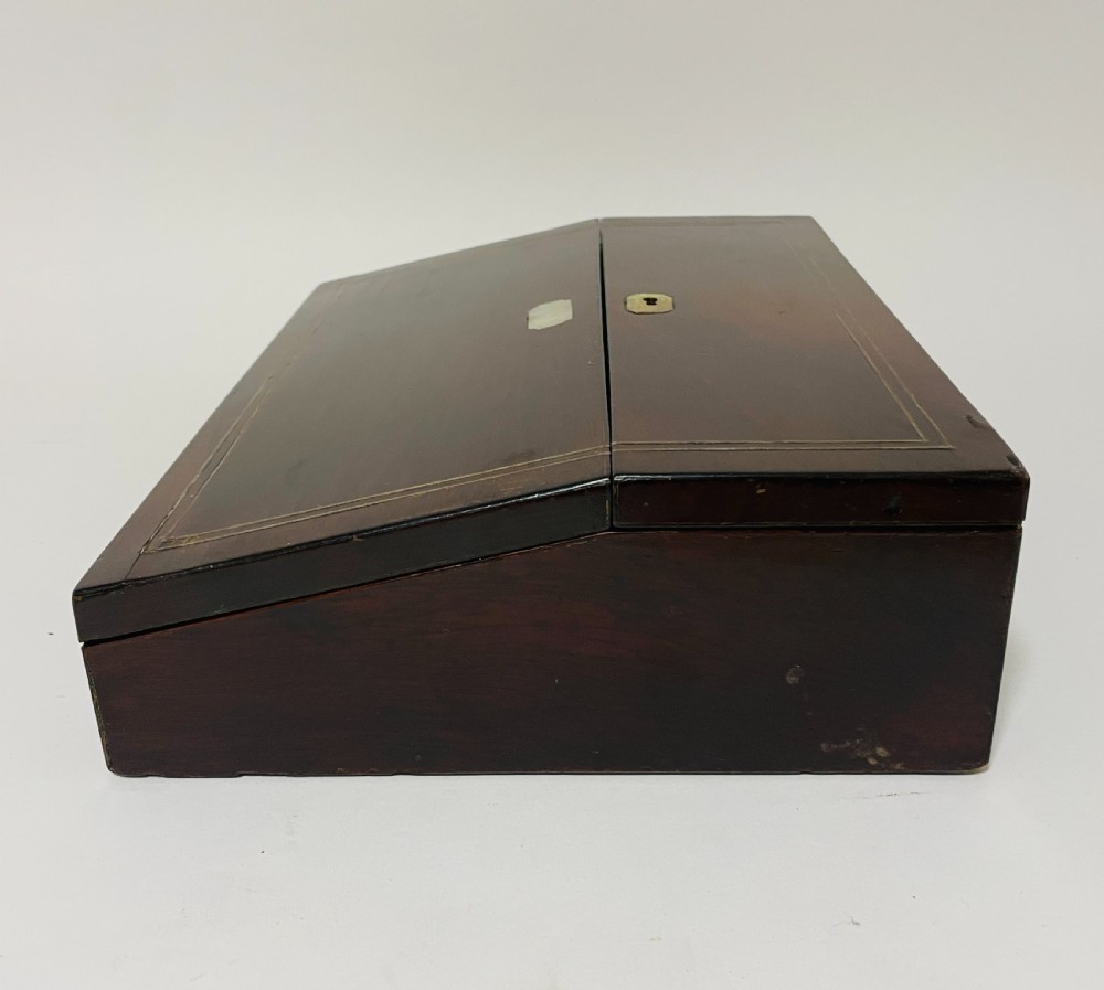 Antique Rosewood Lap Slope View X
