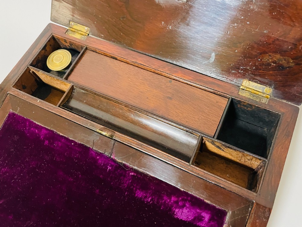Antique Rosewood Lap Slope View XII