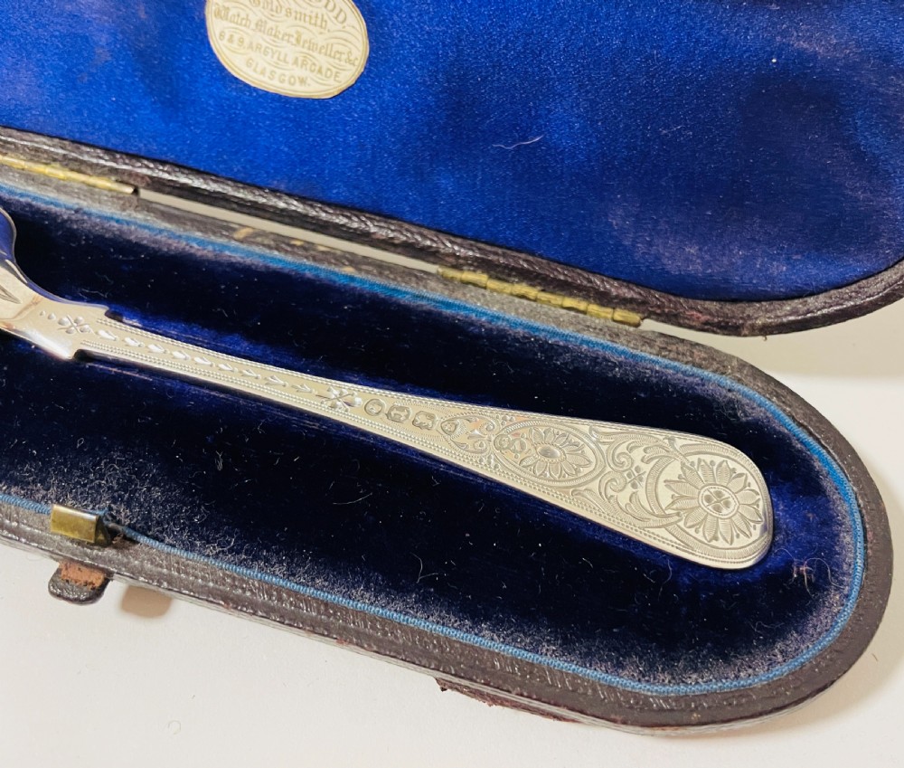 Victorian Silver Christening Spoon
 View III