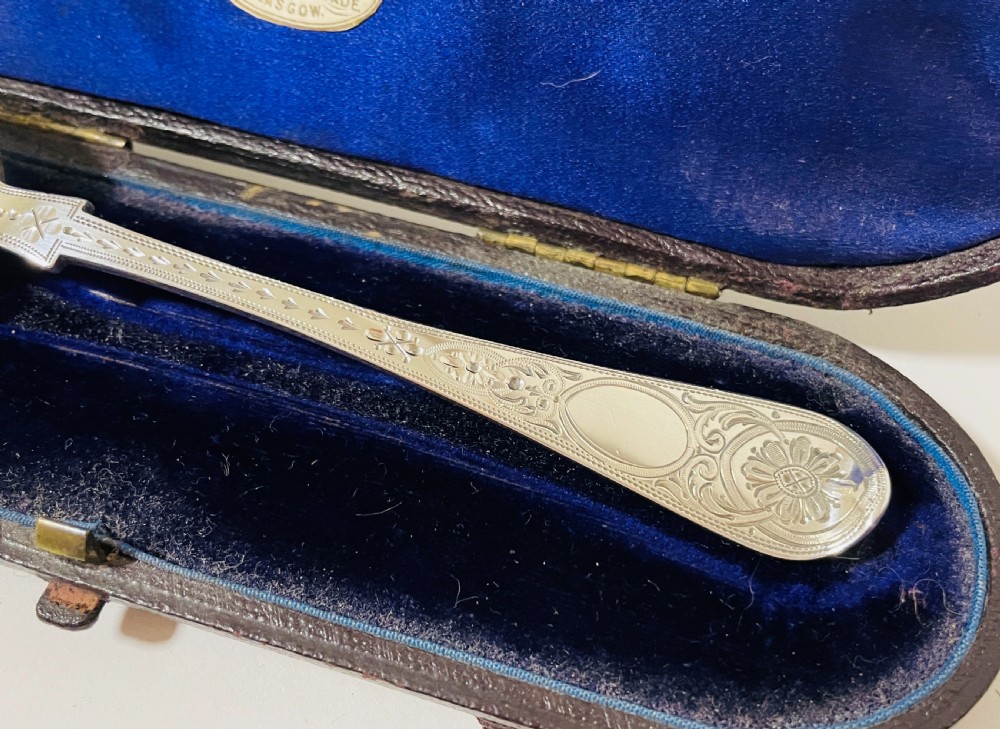 Victorian Silver Christening Spoon
 View VII