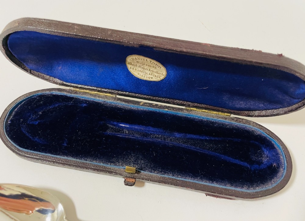 Victorian Silver Christening Spoon
 View X