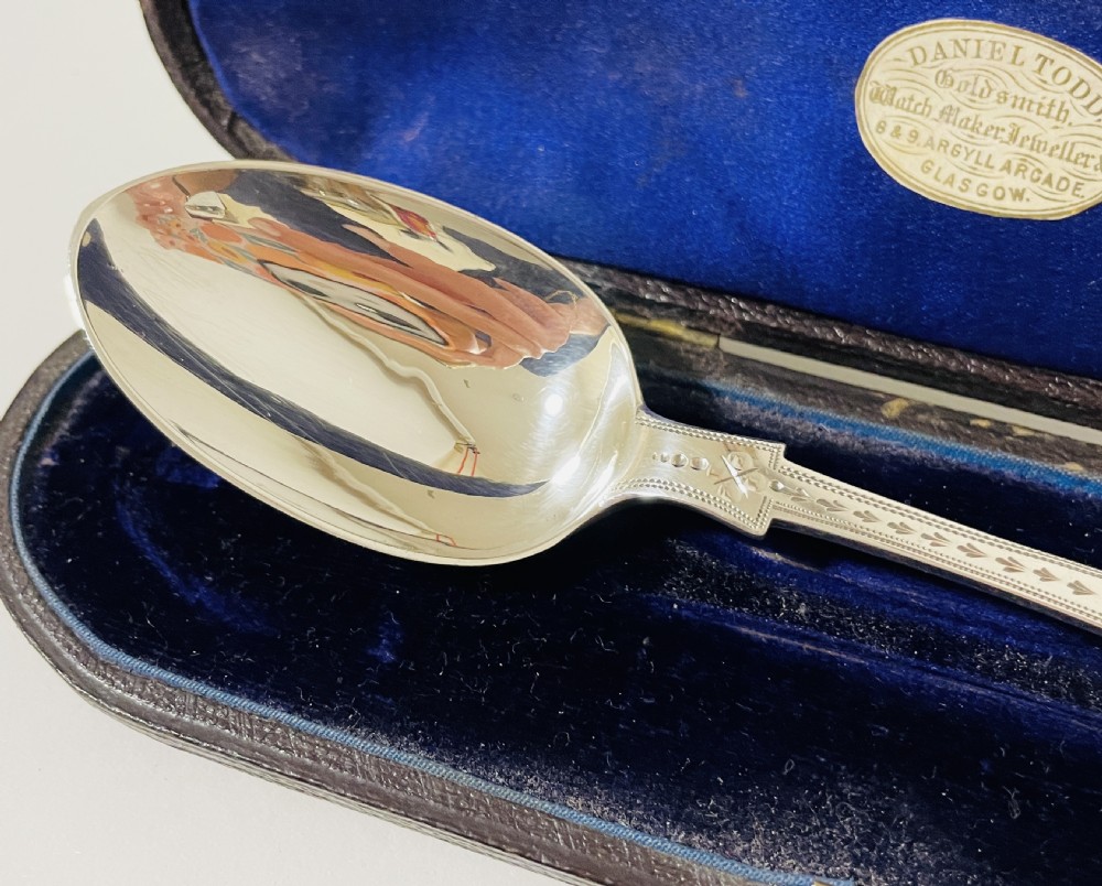 Victorian Silver Christening Spoon
 View XIII
