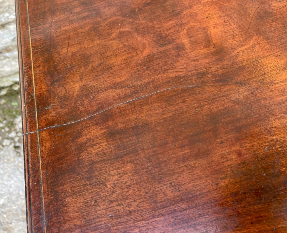 Small Georgian Mahogany Chest of Drawers View XV