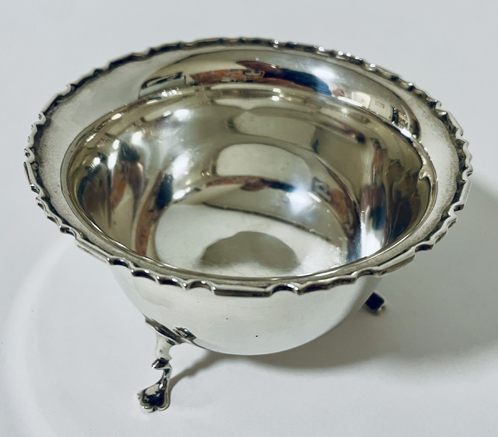 Antique Silver Sugar Bowl View VII