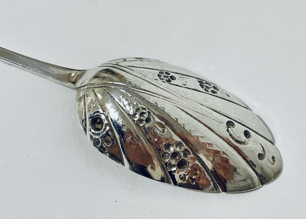 Georgian Silver Berry Spoon View VII