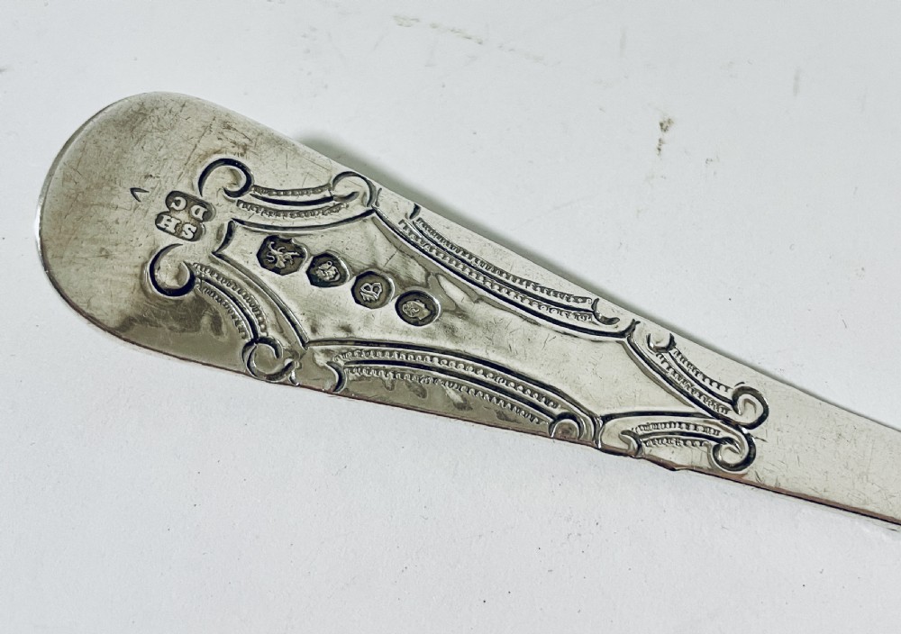 Georgian Silver Berry Spoon View VIII