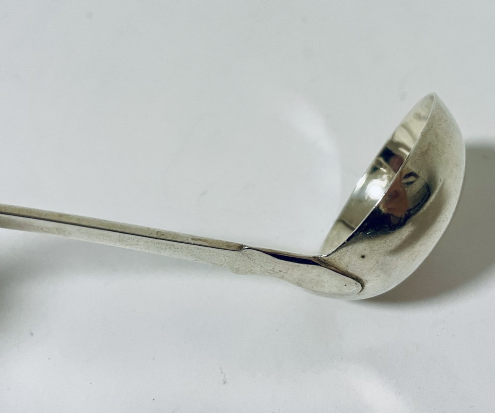 Georgian Scottish Silver Ladle View III