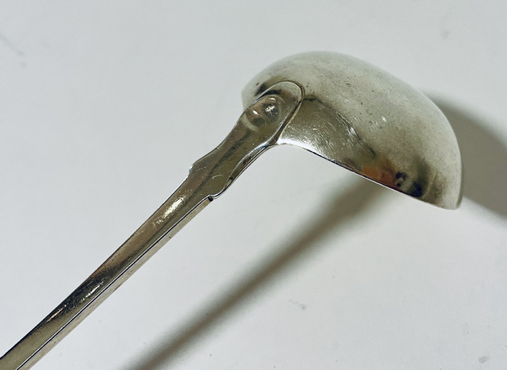 Georgian Scottish Silver Ladle View VI