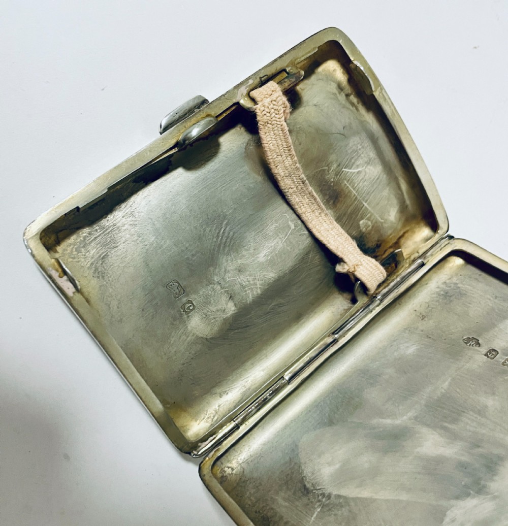 Antique Silver Cigarette Case View V