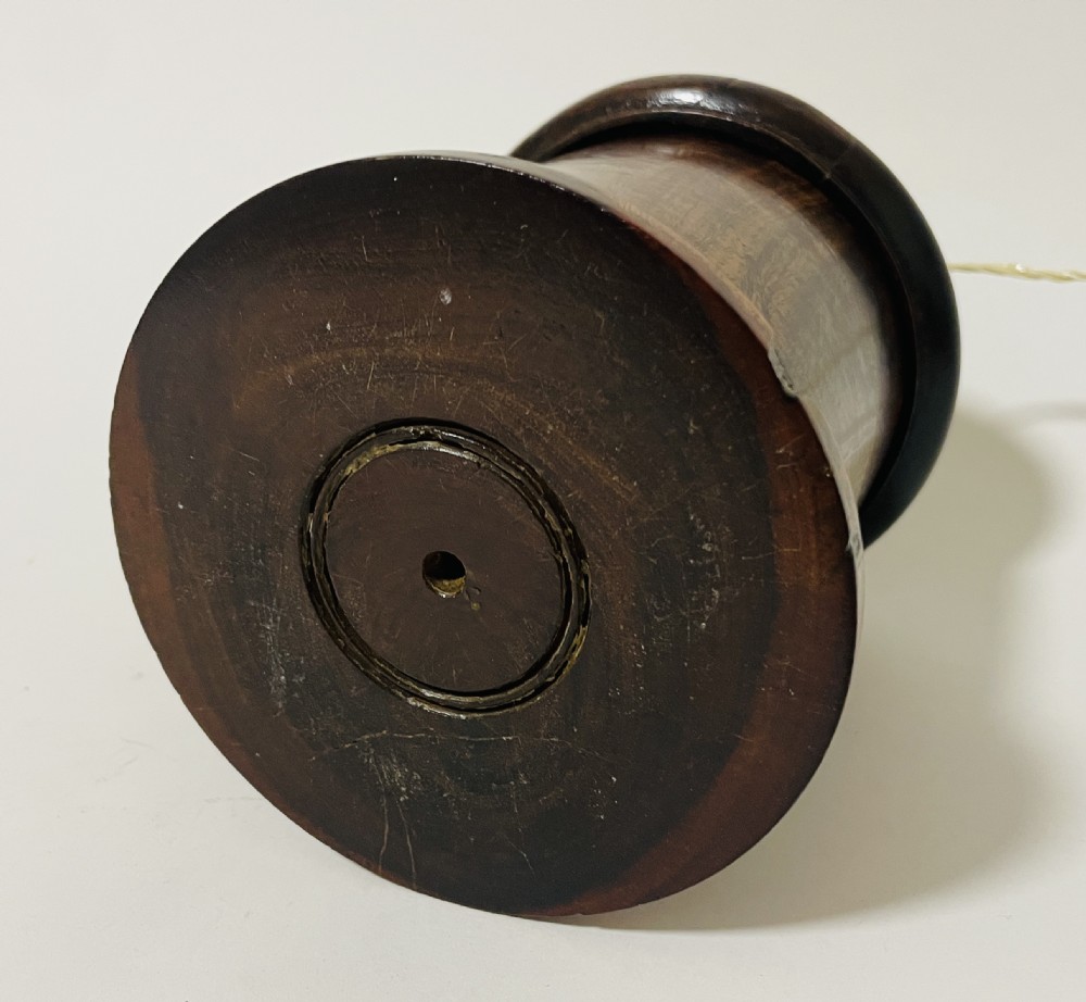 Antique Lignum Vitae String Pot View VIII