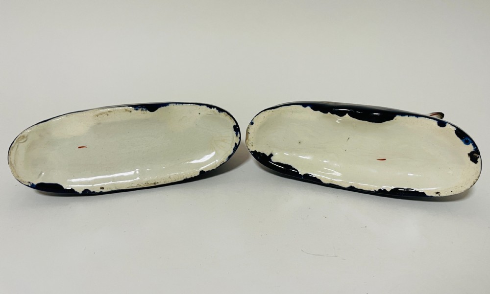 Pair of Antique Staffordshire Greyhounds View X