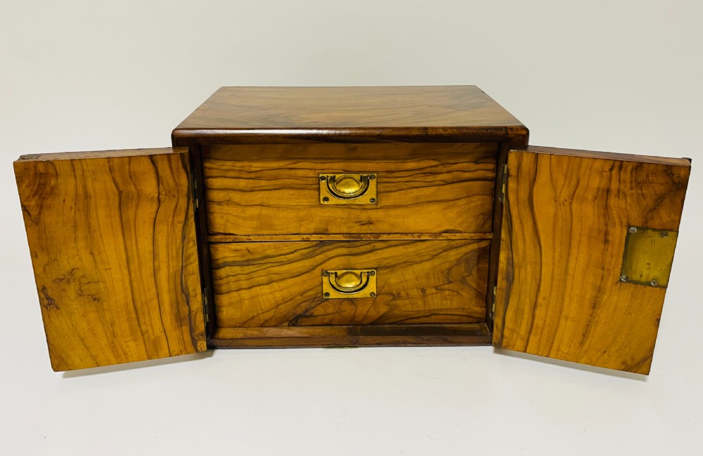 Victorian Walnut Table Cabinet View III