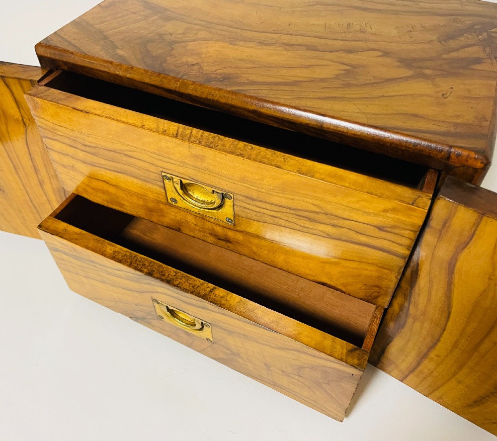 Victorian Walnut Table Cabinet View VI
