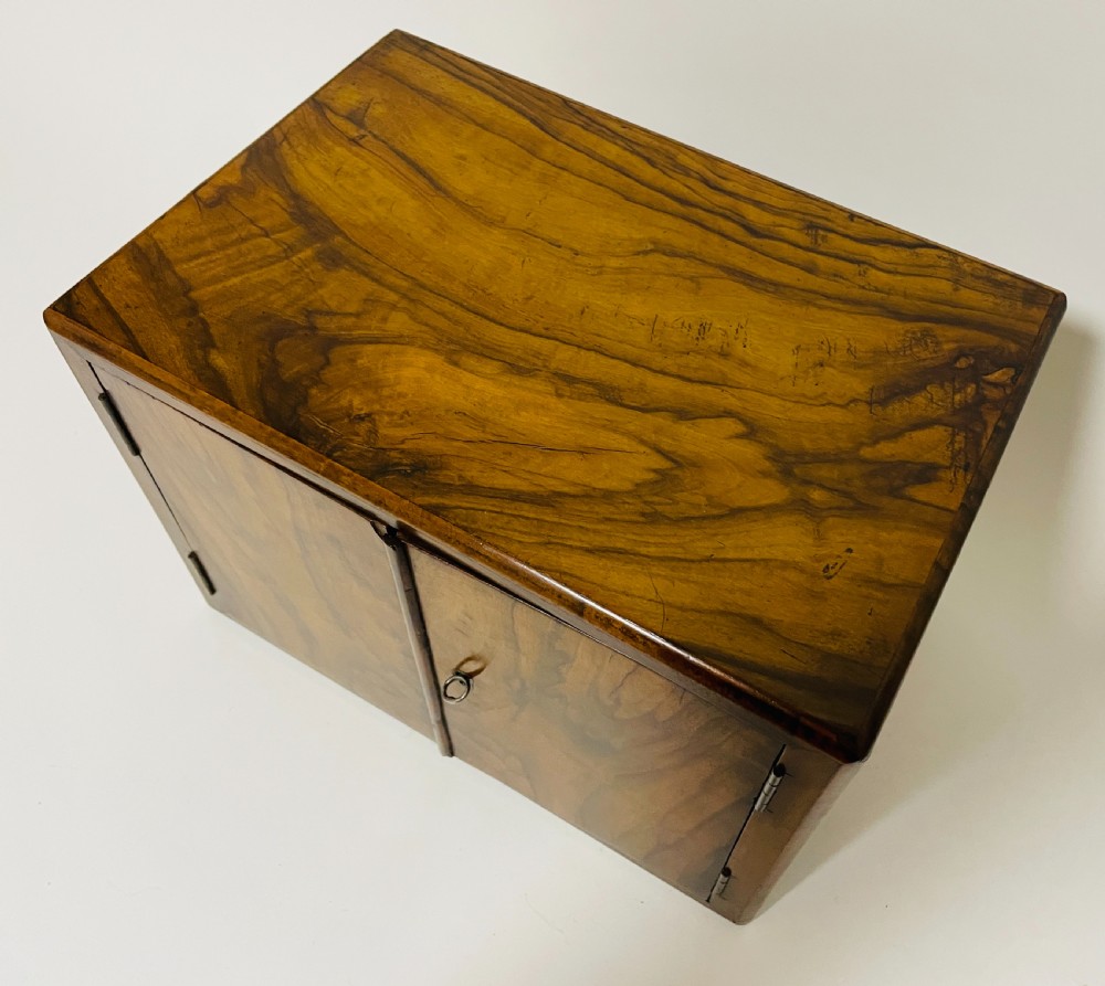 Victorian Walnut Table Cabinet View VIII