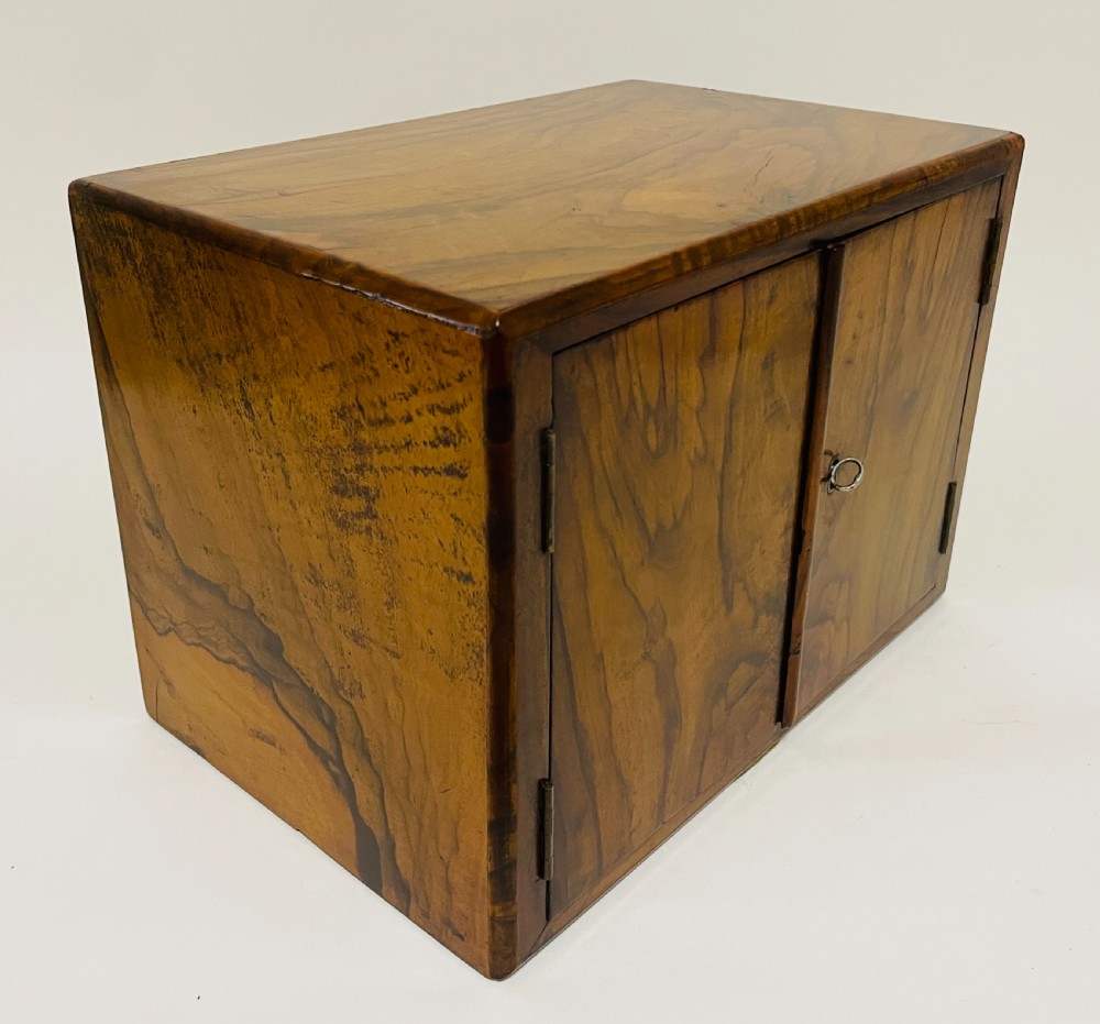 Victorian Walnut Table Cabinet View XI
