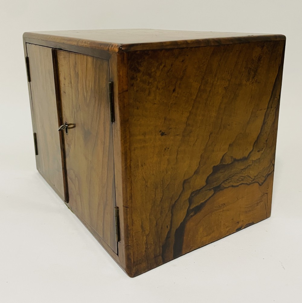 Victorian Walnut Table Cabinet View XVIII