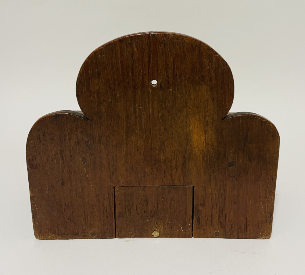 Antique Oak Collection Box View VI