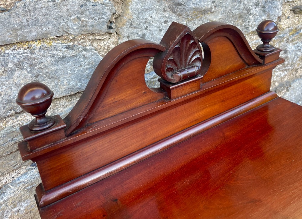 Victorian Mahogany Bedside Cabinet View IX