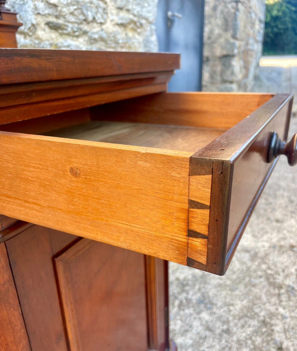 Victorian Mahogany Bedside Cabinet View XI