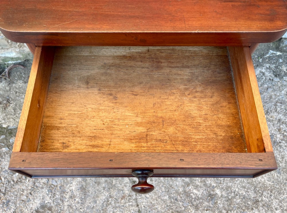 Victorian Mahogany Bedside Cabinet View XIV
