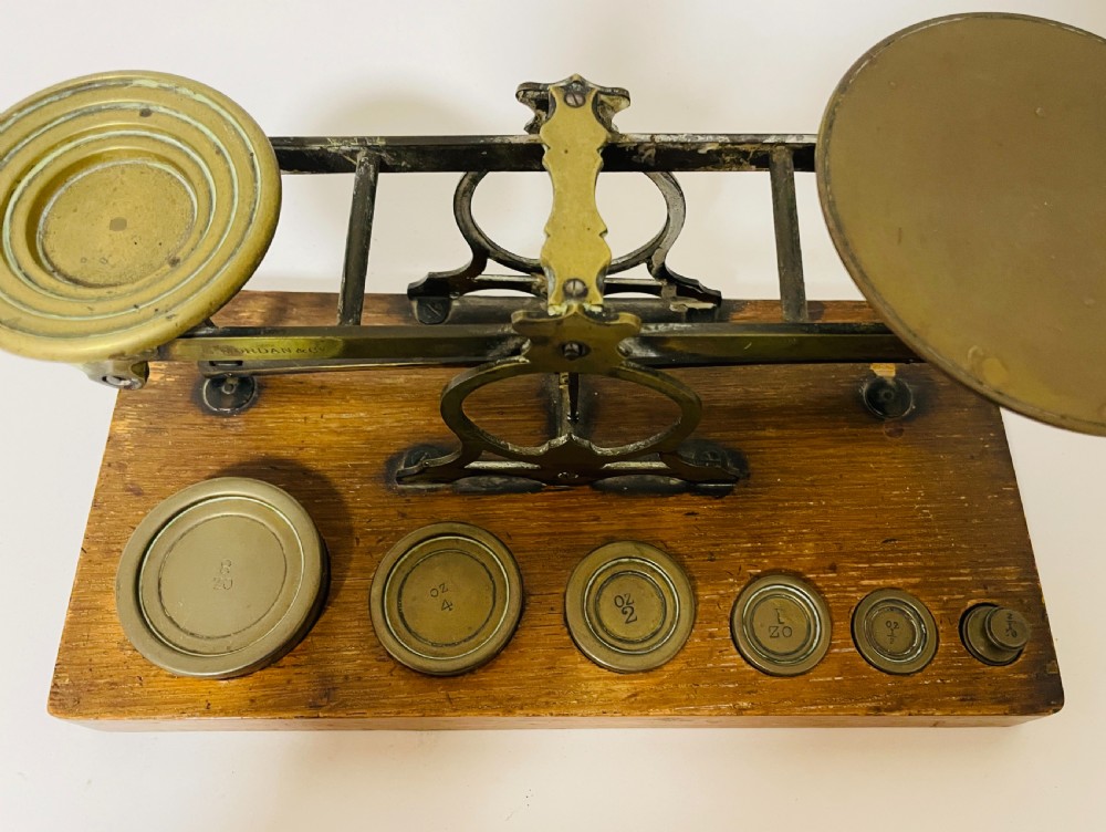 Antique Samson & Mordan Postal Scales View V