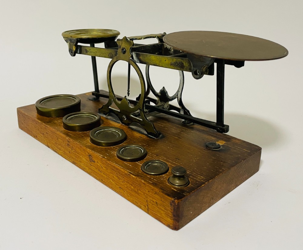 Antique Samson & Mordan Postal Scales View X