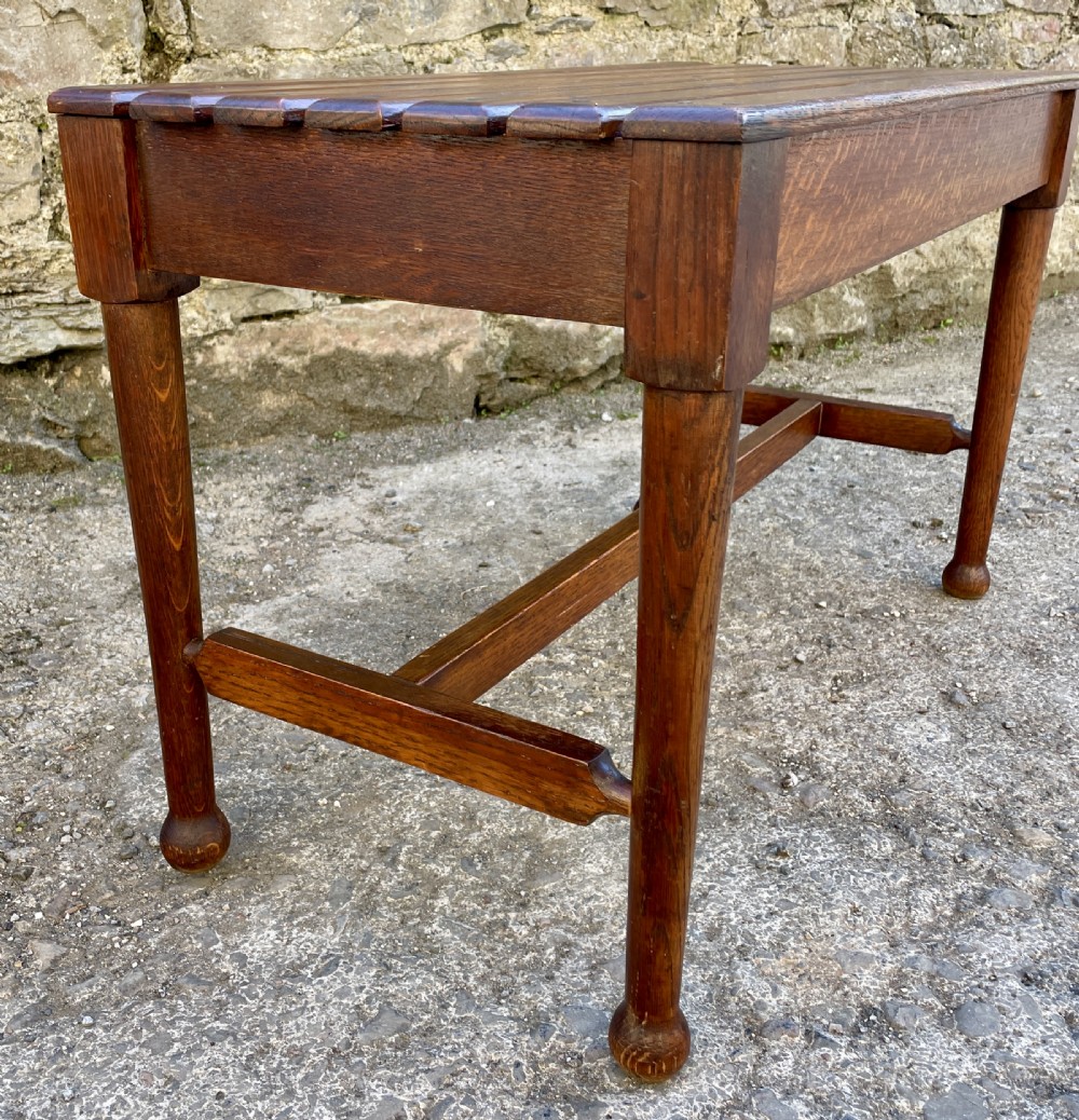 Antique Oak Luggage Rack View VII