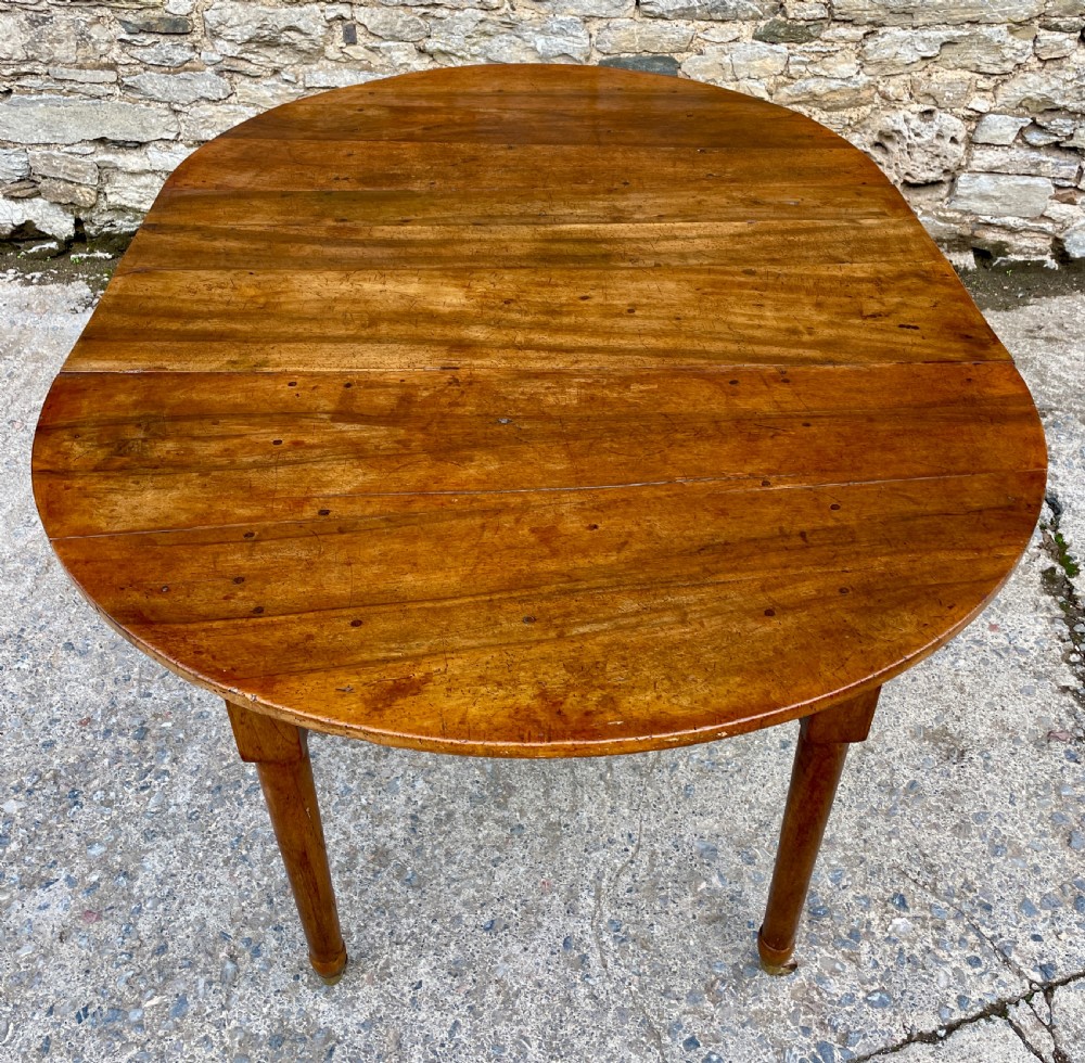 Antique French Fruitwood Extending Dining Table View XXI