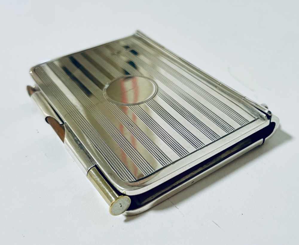 Antique Silver Notebook Chatelaine View III
