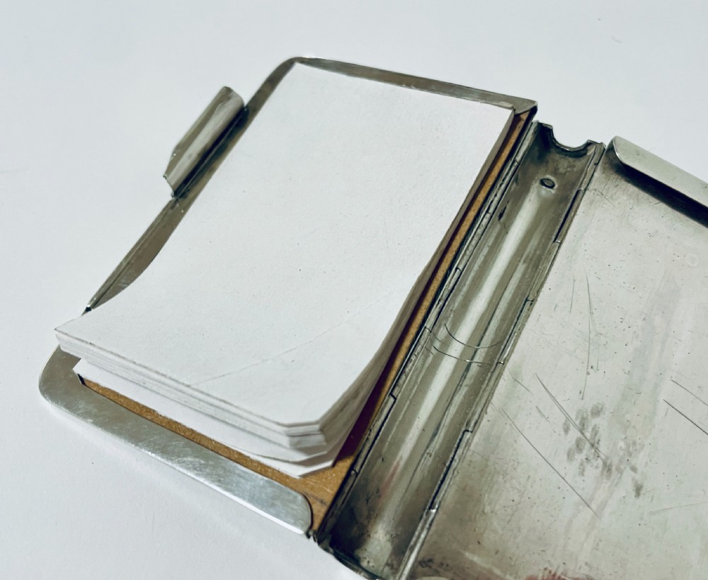 Antique Silver Notebook Chatelaine View IV