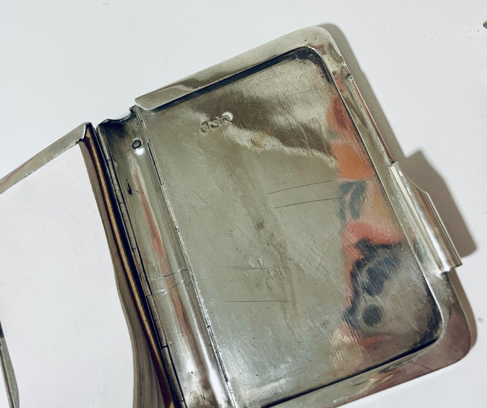 Antique Silver Notebook Chatelaine View V