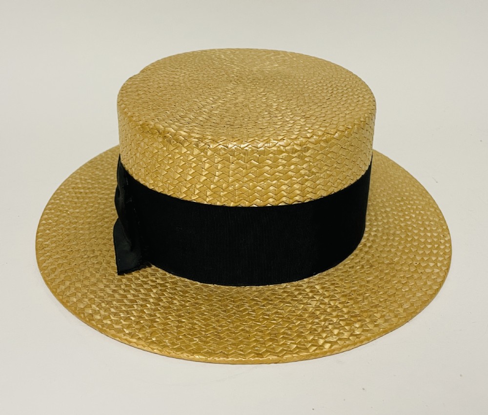 Original Vintage Straw Boater
 View III