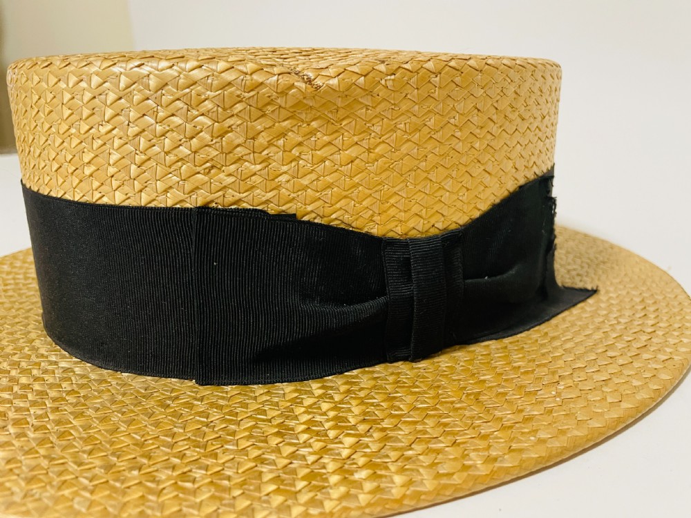 Original Vintage Straw Boater
 View VIII
