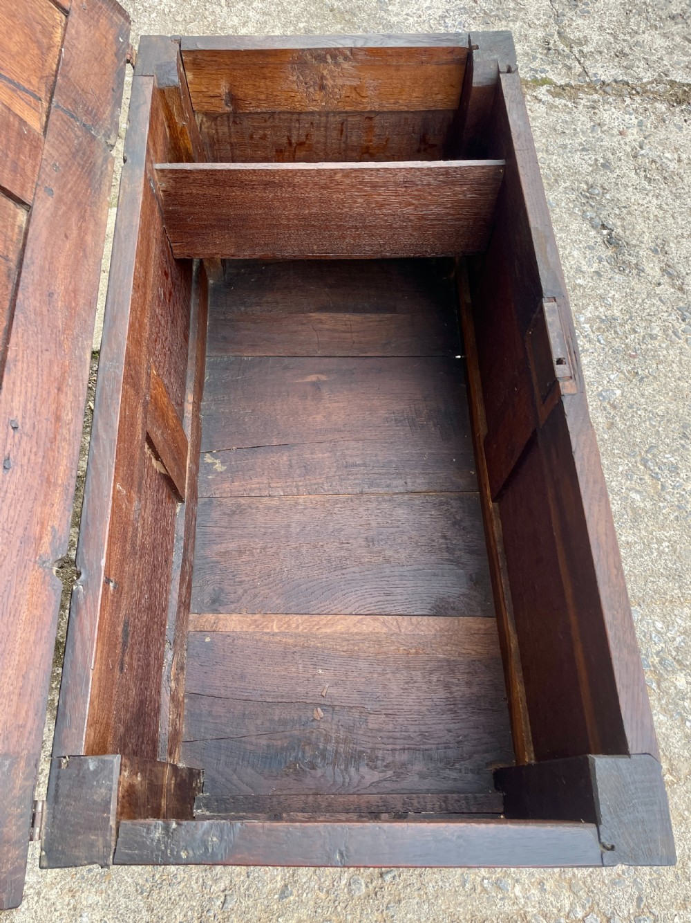 17th Century Oak Coffer View V