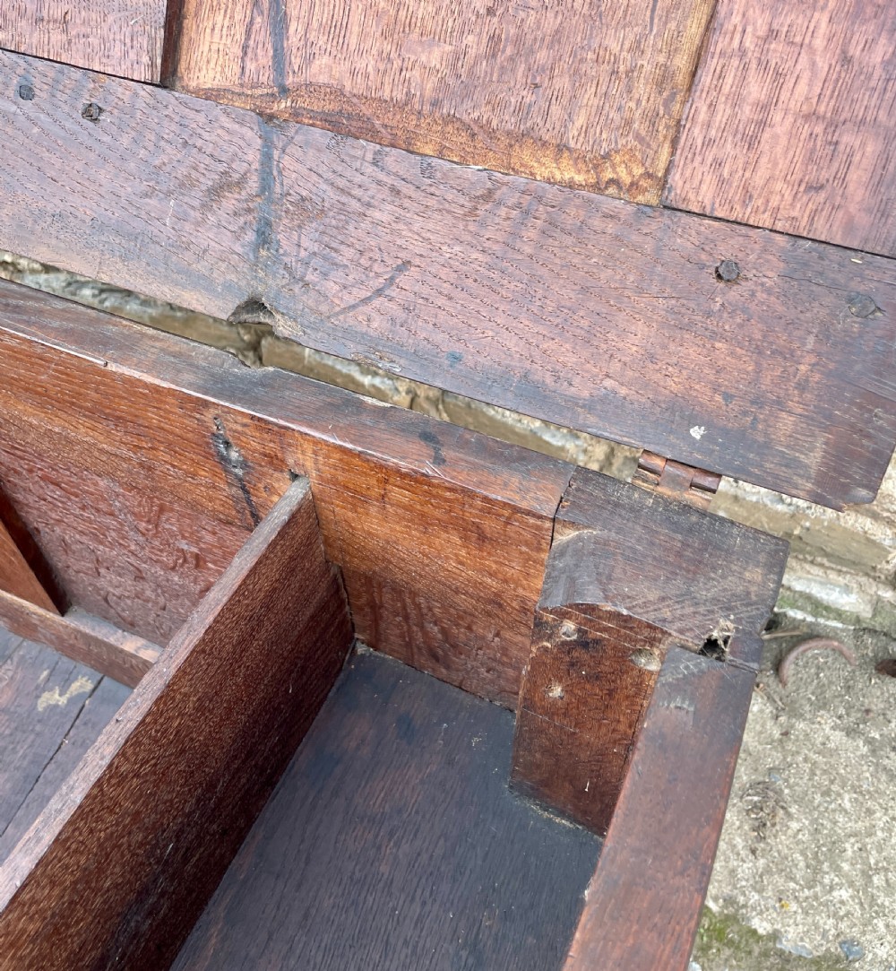 17th Century Oak Coffer View VIII