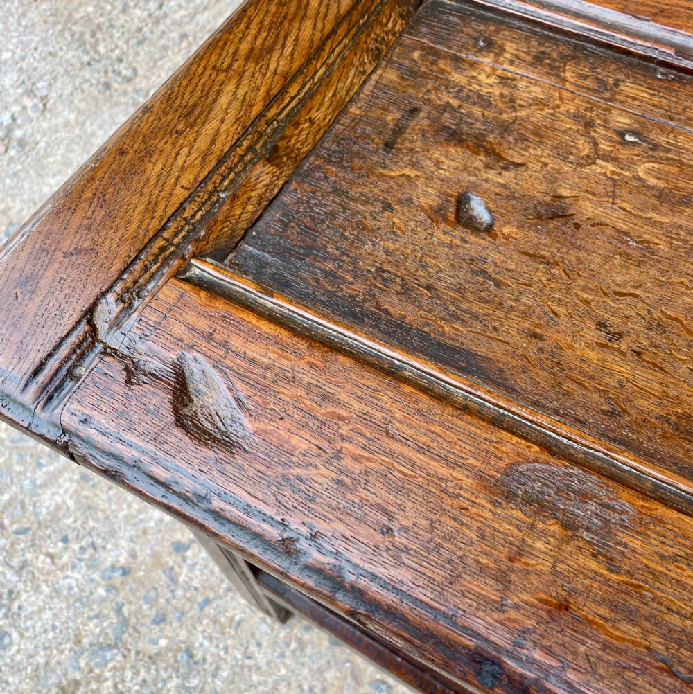 17th Century Oak Coffer View XV