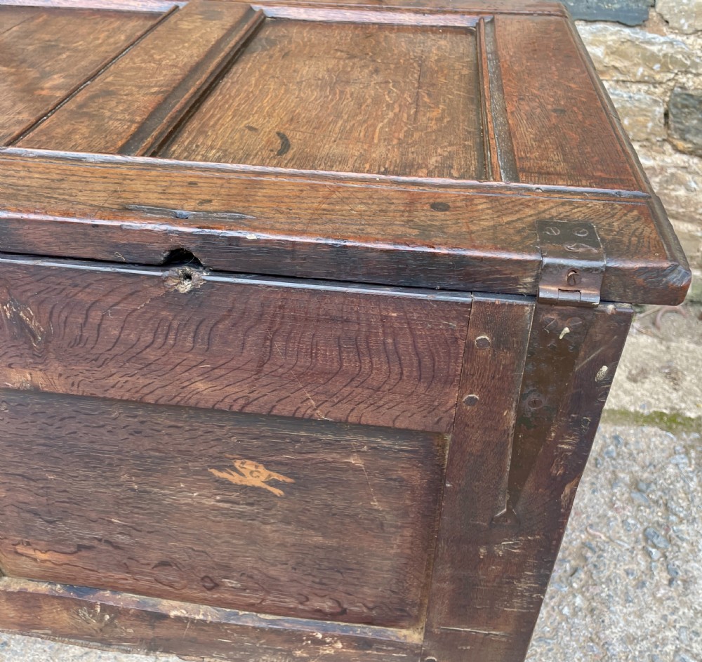 17th Century Oak Coffer View XX