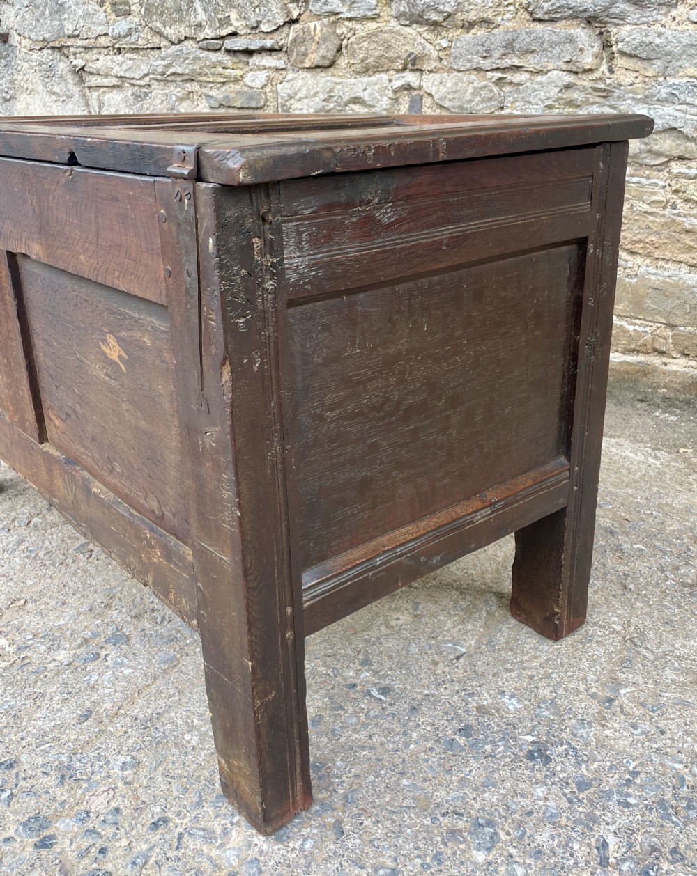 17th Century Oak Coffer View XXIV