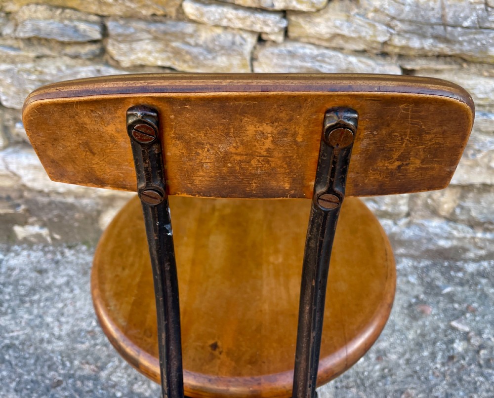 Original Singer Factory Machinist’s Chair View VIII