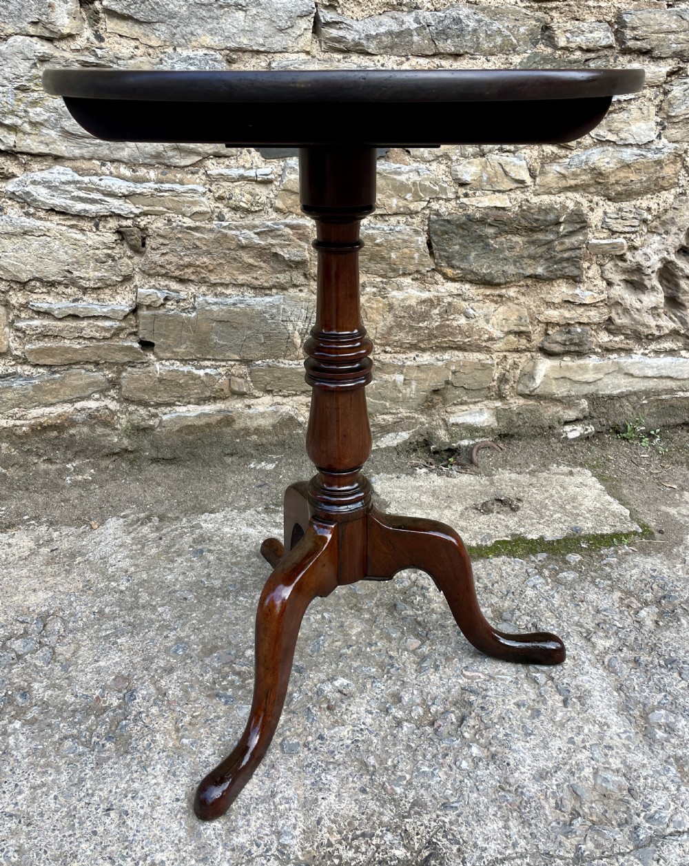 Georgian Mahogany Wine Table View III