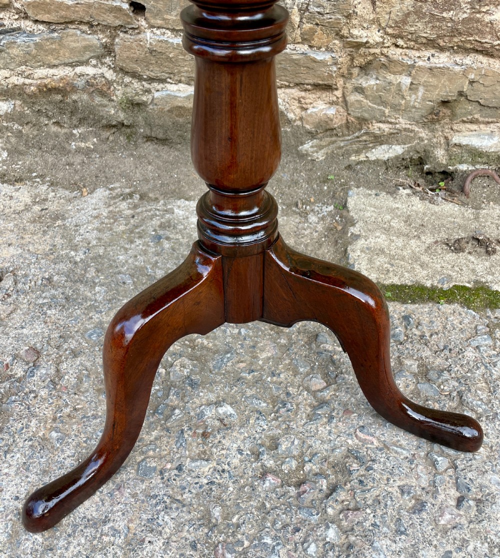 Georgian Mahogany Wine Table View IV