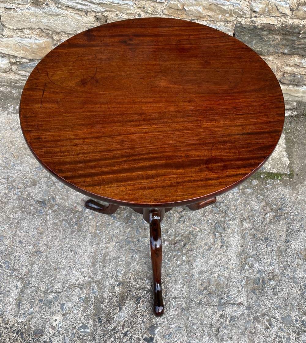 Georgian Mahogany Wine Table View V