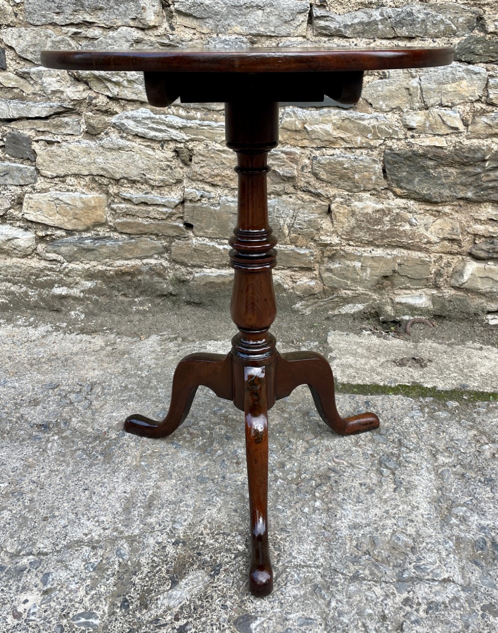 Georgian Mahogany Wine Table View VII