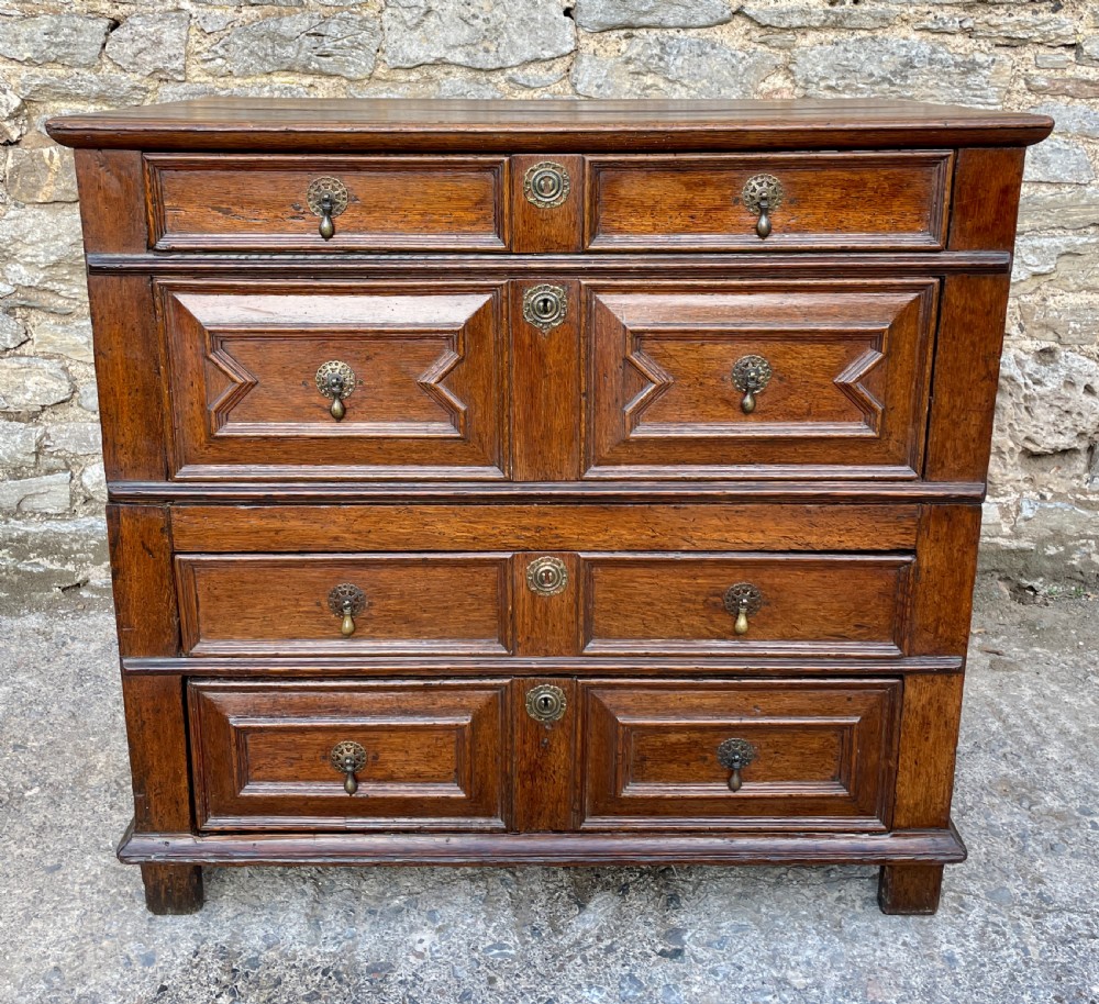 17th Century Oak Chest of Drawers View II