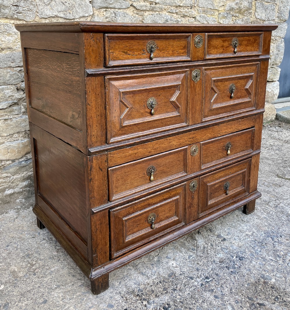 17th Century Oak Chest of Drawers View III