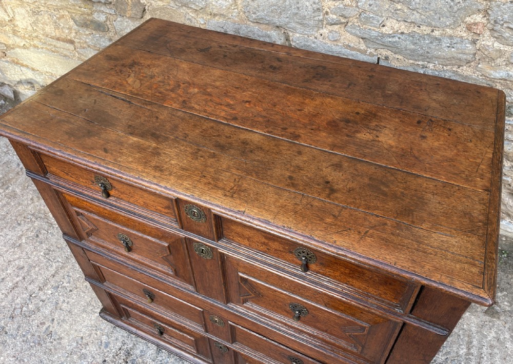17th Century Oak Chest of Drawers View XI