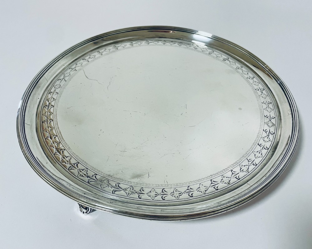 Georgian Silver Salver View IV