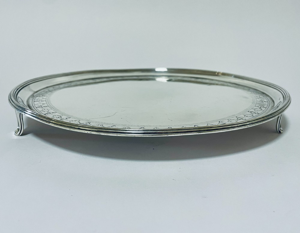 Georgian Silver Salver View VI